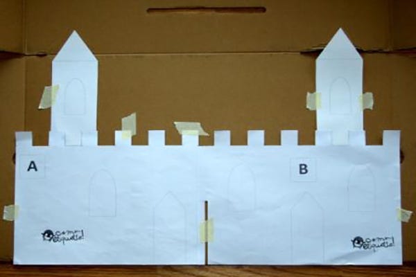 DIY Castillo de princesas