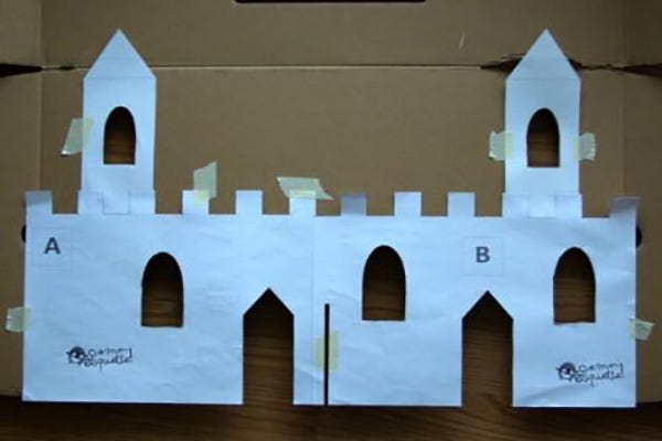 DIY Castillo de princesas