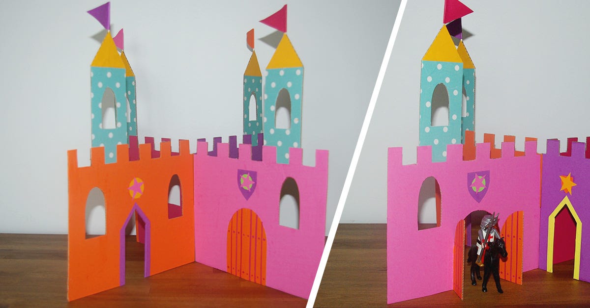 DIY Castillo de princesas