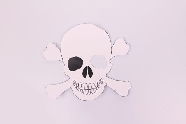 sombrero de pirata para niños diy