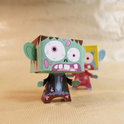 manualidades de zombies para niños