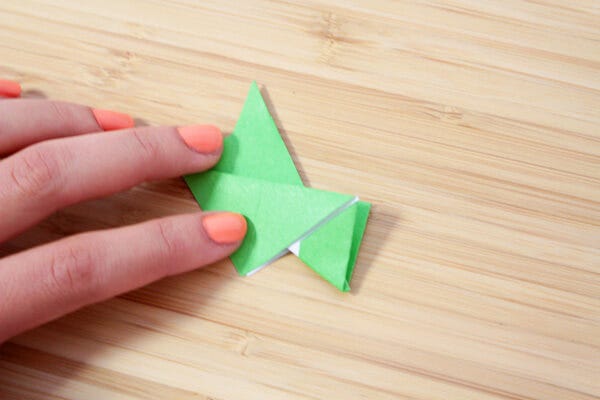 Tarros de cristal decorativos origami