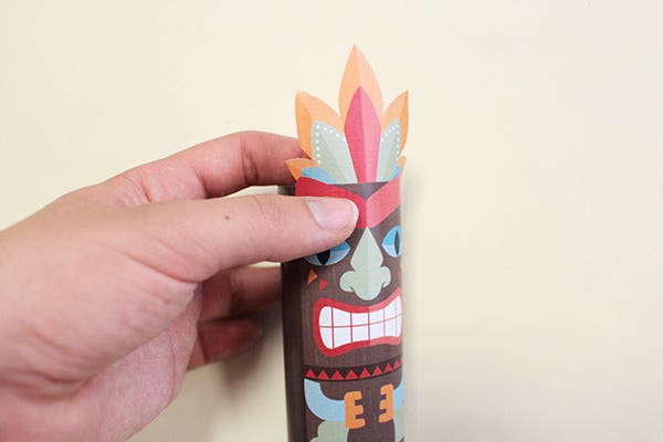 Printable totem indio