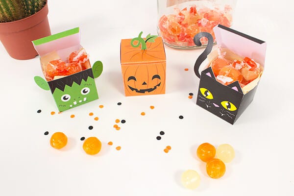 DIY Caja de bombones de Halloween