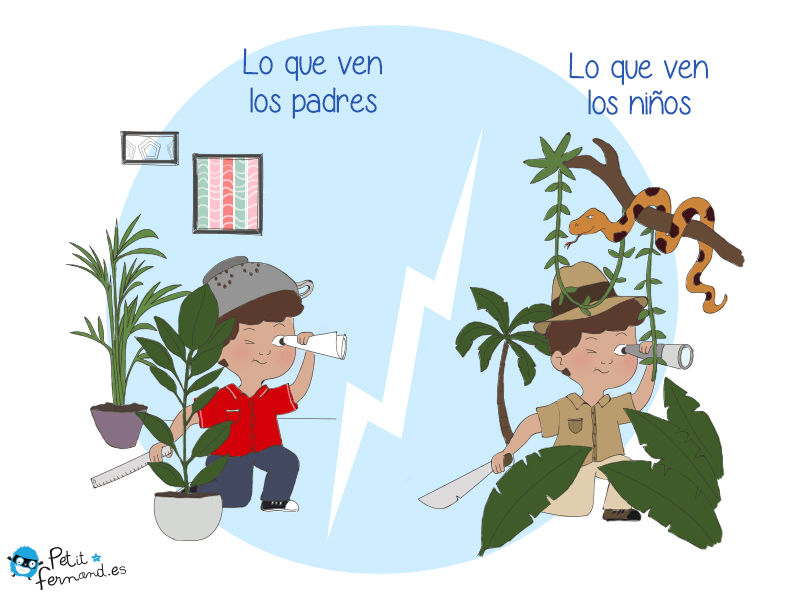 humor la imaginación de los niños