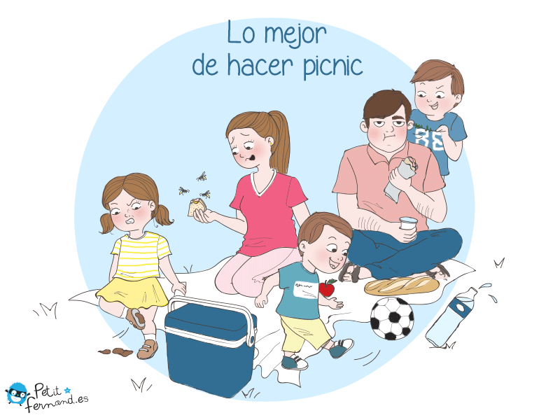 viñeta de humor para padres