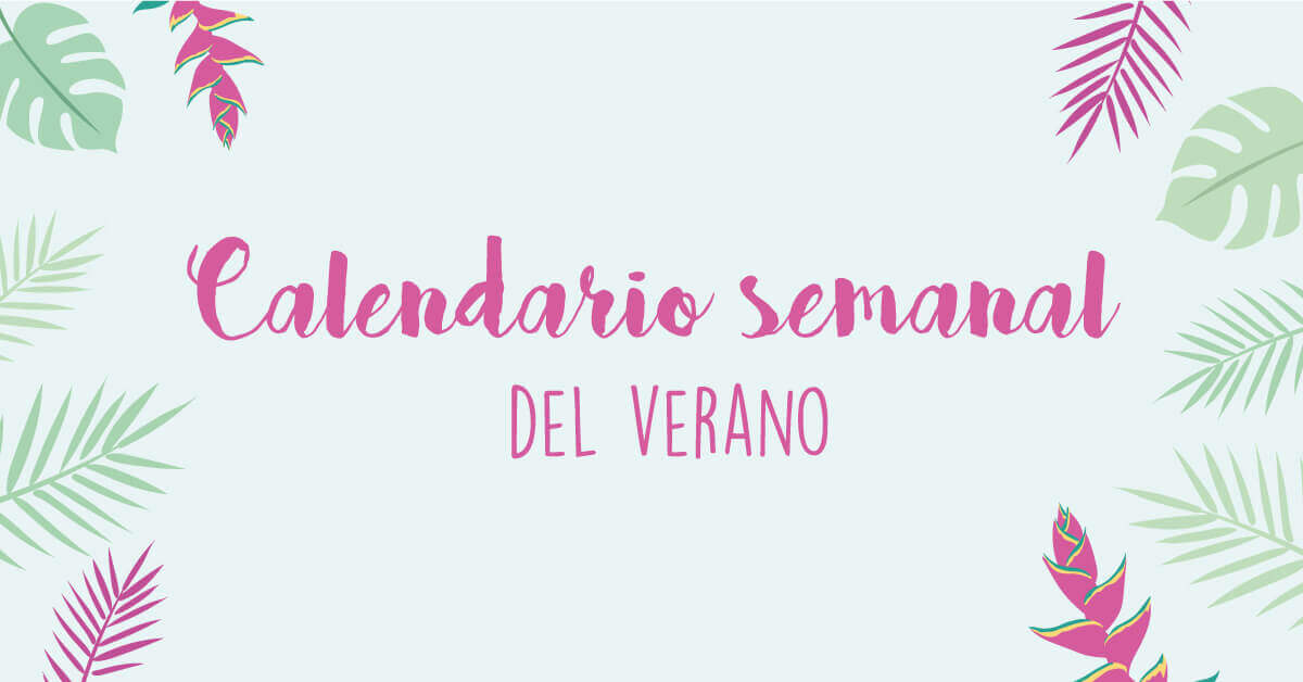 calendario semanal personalizado