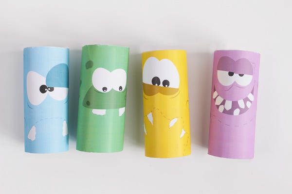 manualidades para niños con canicas