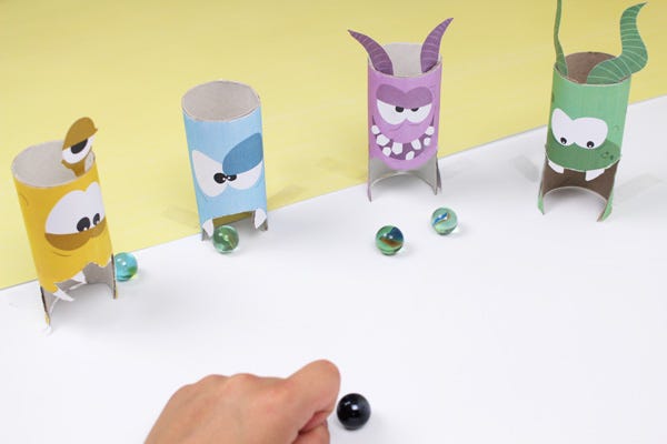 juego de canicas DIY