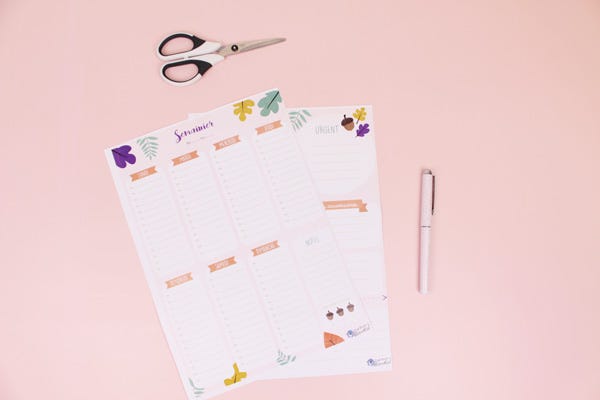 DIY Otoño 2017: Organiza tu semana