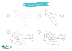 Aprende a dibujar los aviones