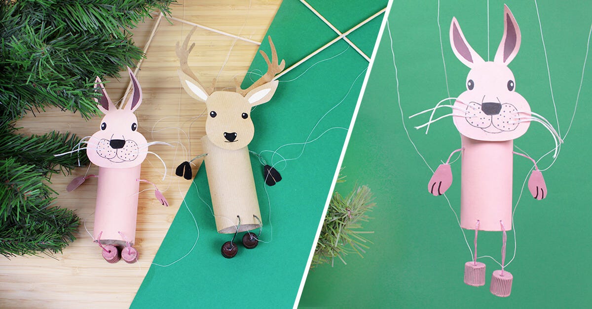 Marionetas Bosque DIY