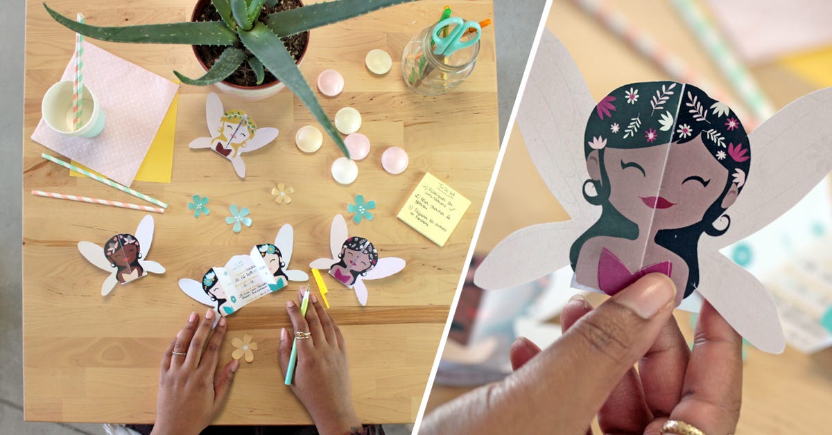 ¡Crea tus invitaciones de haadas para tu cumpleaños con nuestro DIY!