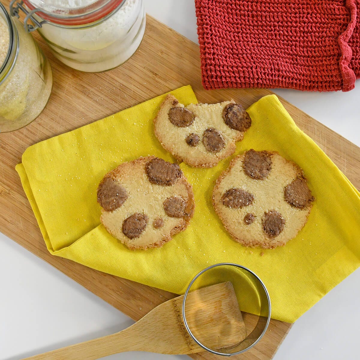 Galletas Sablés pandas | Receta Petit-Fernand ES