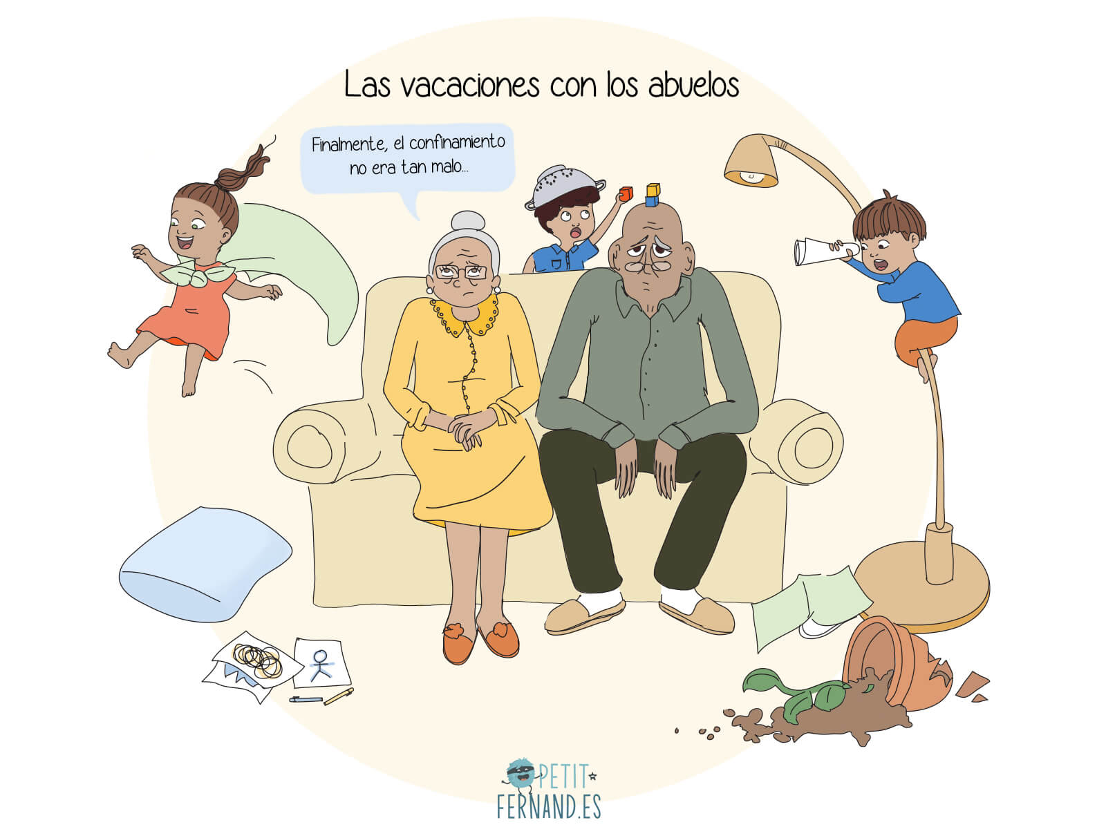 ¡Las vacaciones de los peques no serían lo mismo sin los abuelos!