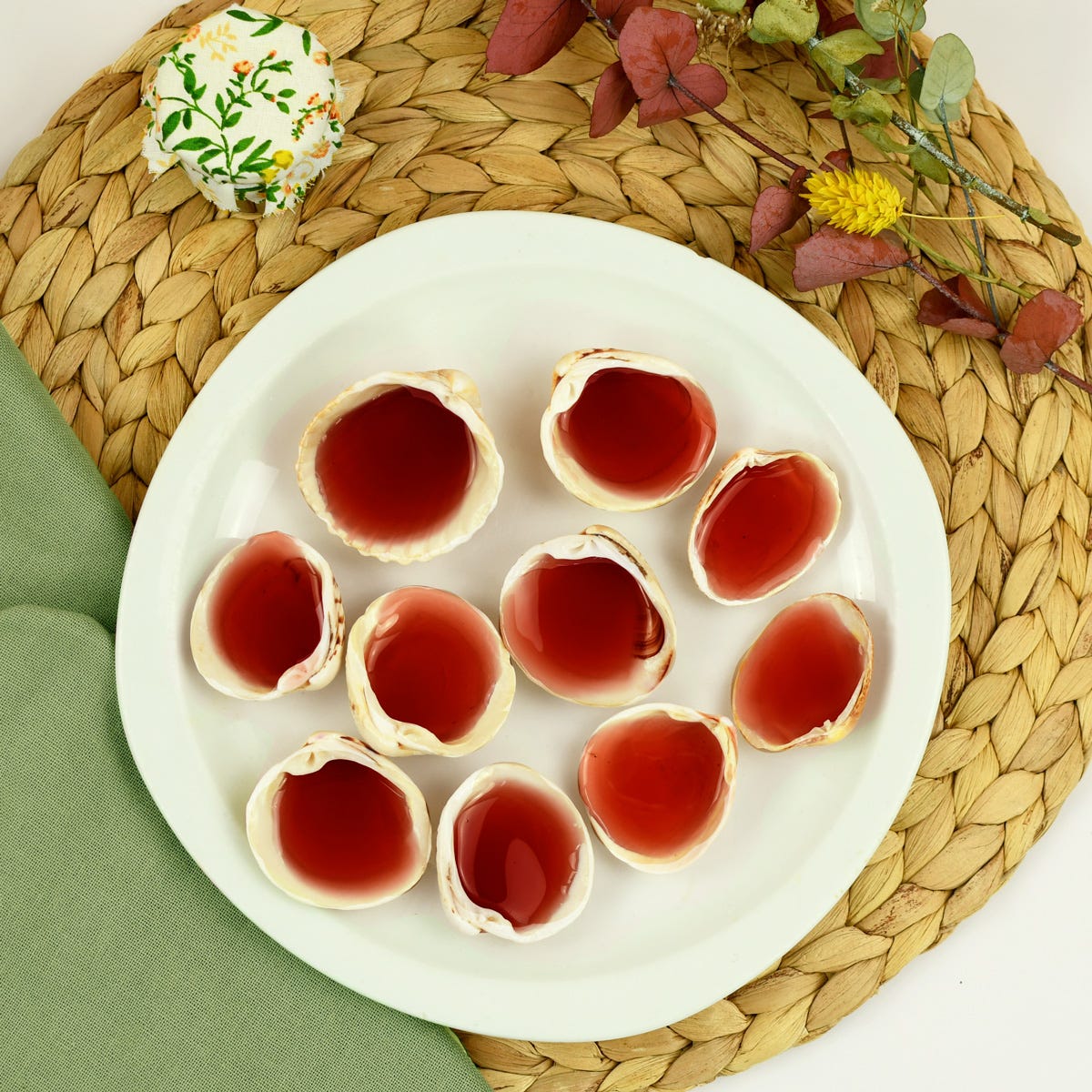 ¡Descubre la receta de cazuelitas caramelo roudoudou con conchas de mar!