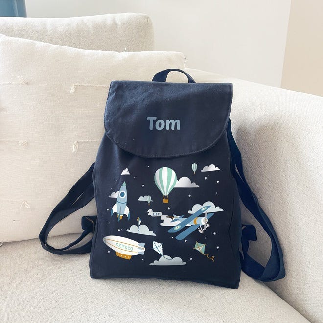 Mochila infantil personalizada